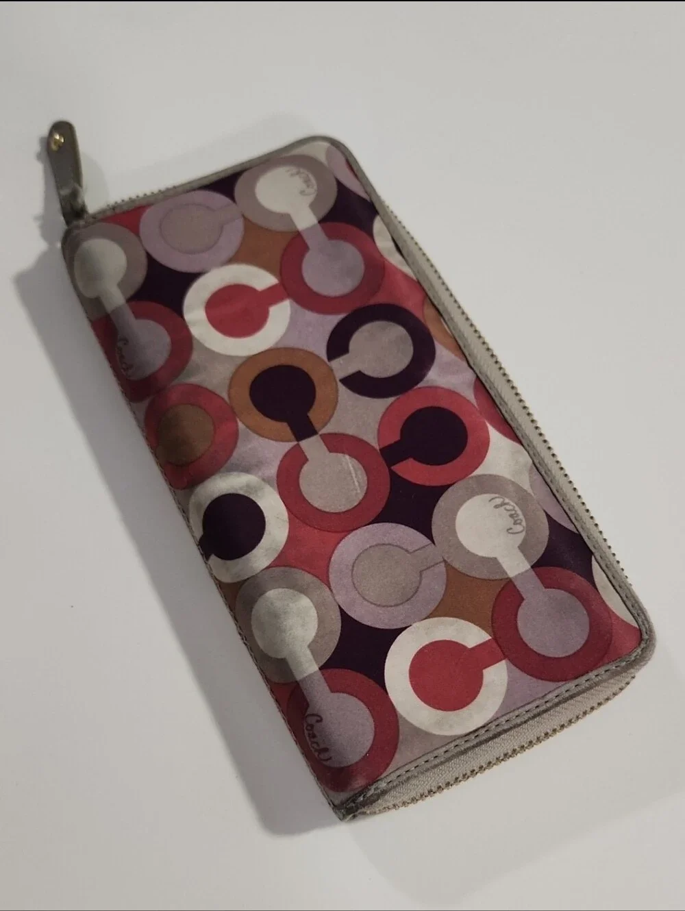Coach POPPY Ziparound REHAB Wallet Well Loved